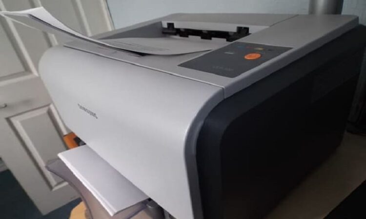 como saber se a impressora é a laser