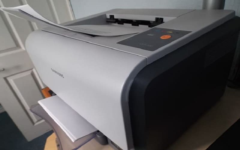 como saber se a impressora é a laser